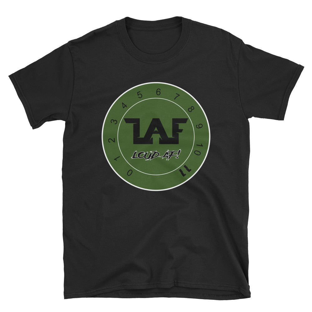 LAF - Lange Audio Fabrication Loud AF Green Logo T-Shirt
