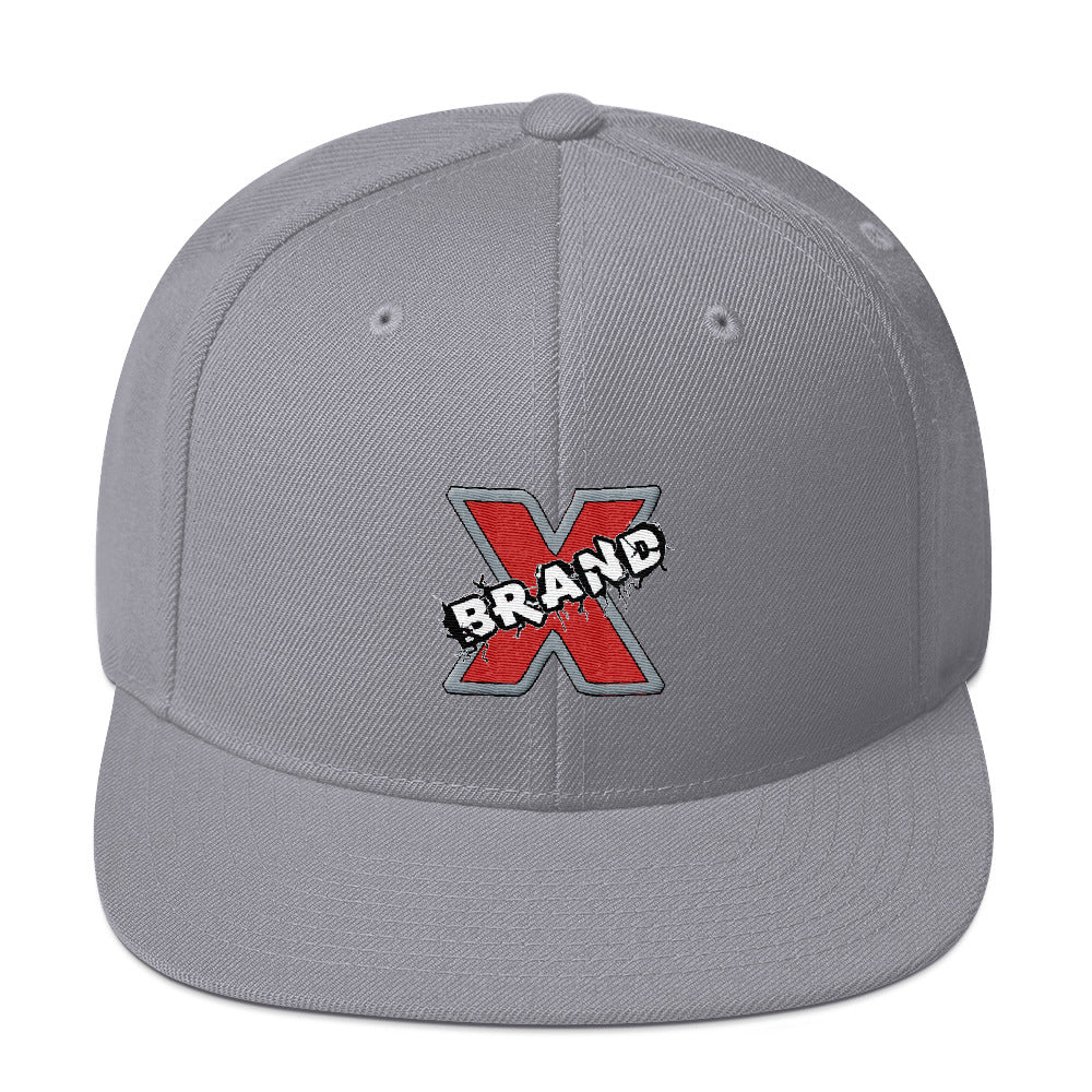 BRAND X Snapback Flat Bill Hat