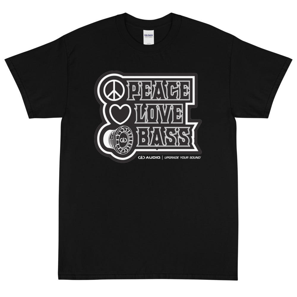 DD Audio - Peace Love Bass T-Shirt (4x-5x)