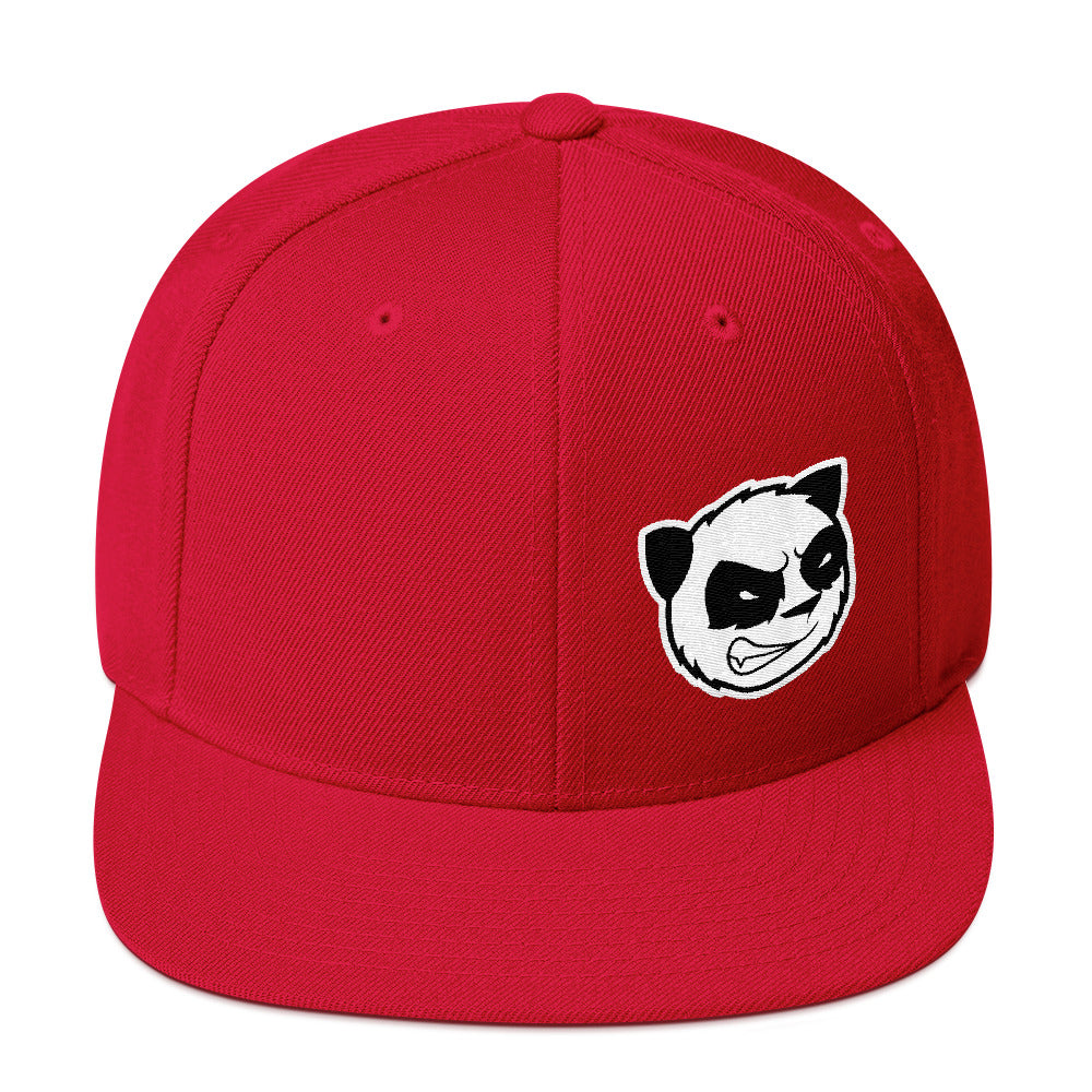 Angry Panda Snapback Hat