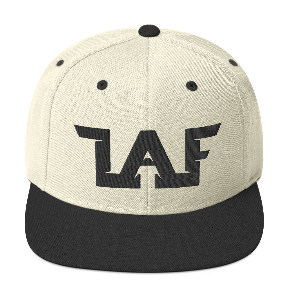 LAF BOLD 3D Puff Logo Snapback Hat