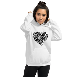 Bassheart Unisex Hoodie (Black)