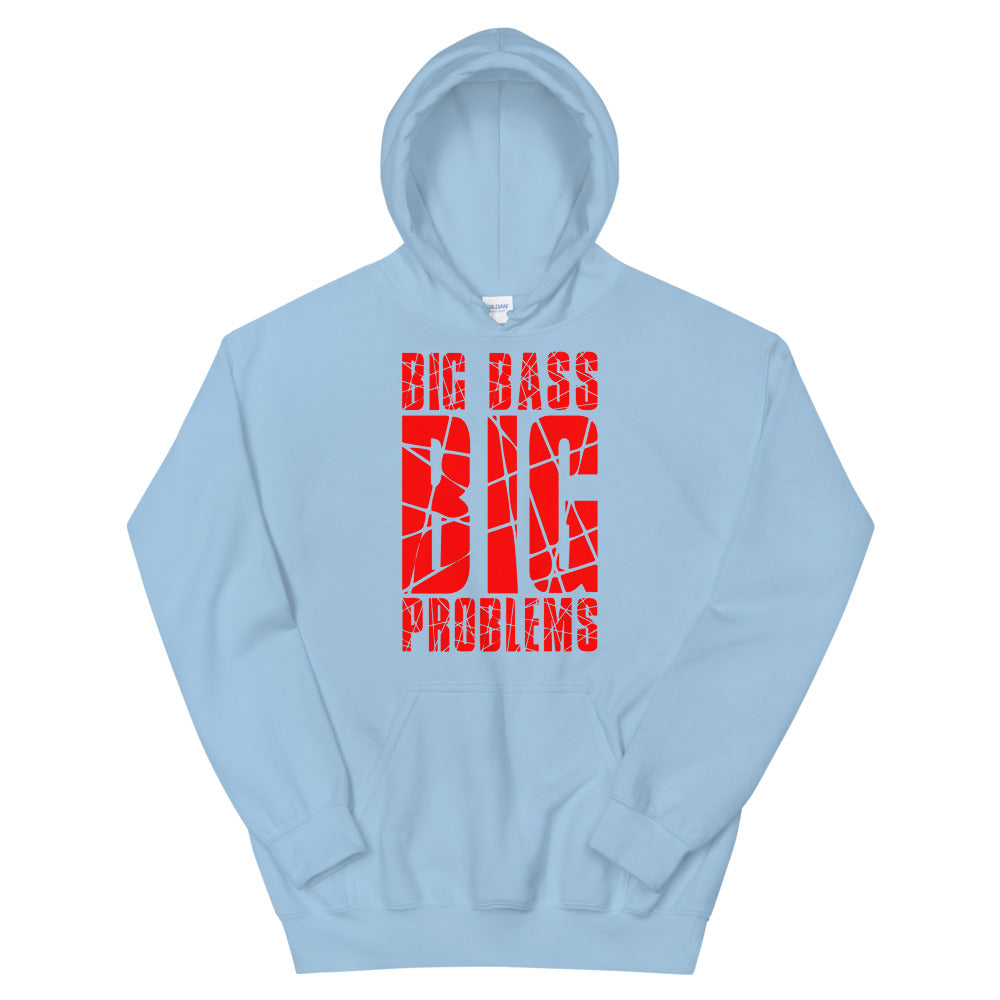 Big Bass Big Problems Hoodie (Red)