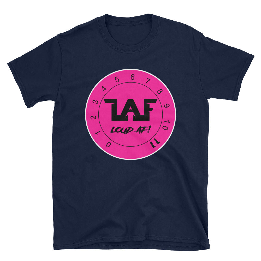 LAF - Lange Audio Fabrication Loud AF Pink Logo T-Shirt