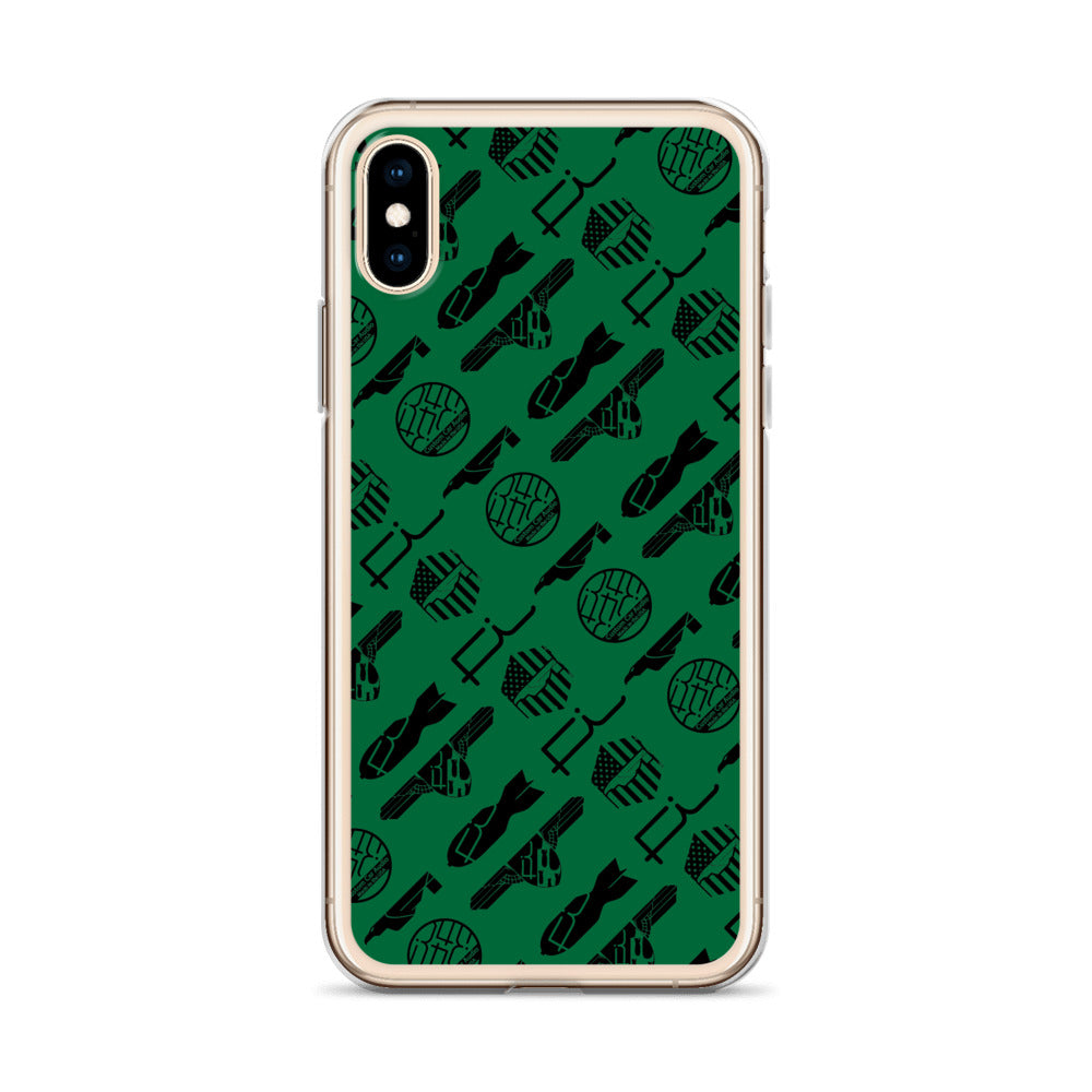 Fi ALL Logo iPhone Case (Green/Black)