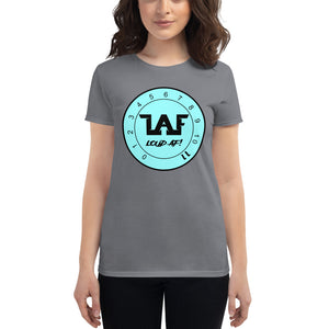 LAF Loud Af Tiffany Logo Women's short sleeve t-shirt