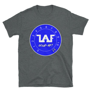 LAF - Lange Audio Fabrication Loud AF Blue Logo T-Shirt