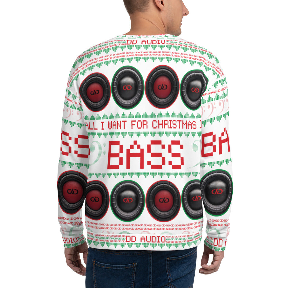 DD Audio Christmas Sweatshirt (White)