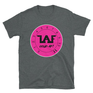 LAF - Lange Audio Fabrication Loud AF Pink Logo T-Shirt