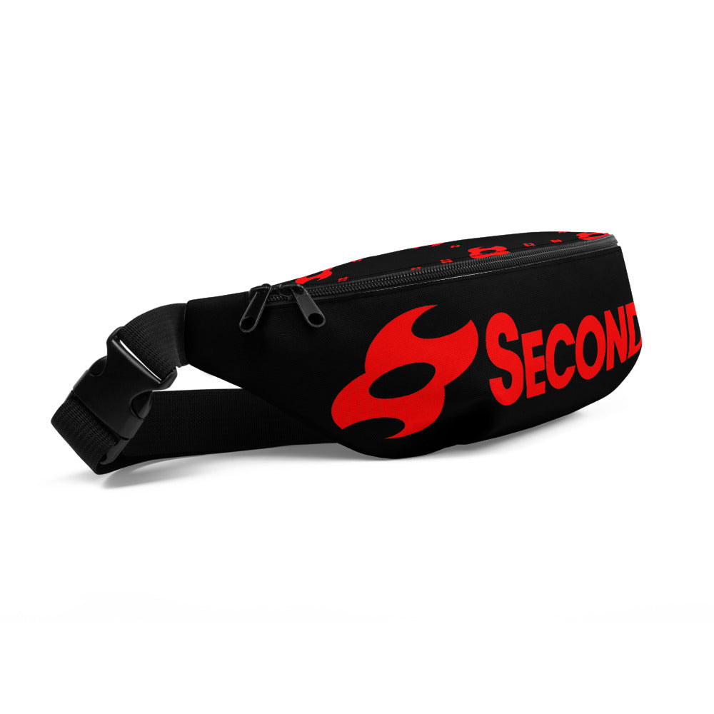 Second Skin Fanny Pack (Black/red)