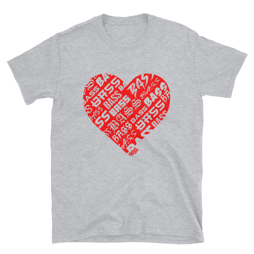 Car Audio Swag Bassheart Tee (Red)