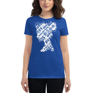 Bass Head Girl Ladies Cut Tee