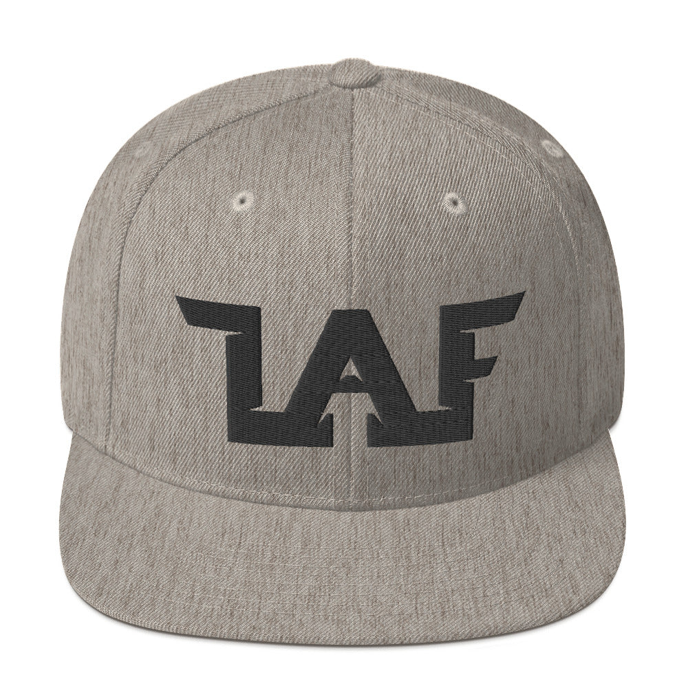 LAF BOLD 3D Puff Logo Snapback Hat