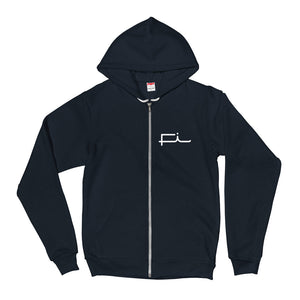 Fi Flag Full Zip Hoodie sweater
