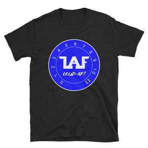 LAF - Lange Audio Fabrication Loud AF Blue Logo T-Shirt