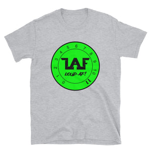 LAF - Lange Audio Fabrication Loud AF Neon Green Logo T-Shirt