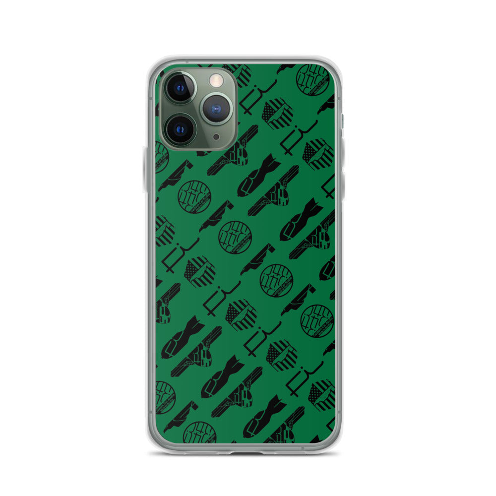 Fi ALL Logo iPhone Case (Green/Black)