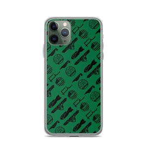 Fi ALL Logo iPhone Case (Green/Black)
