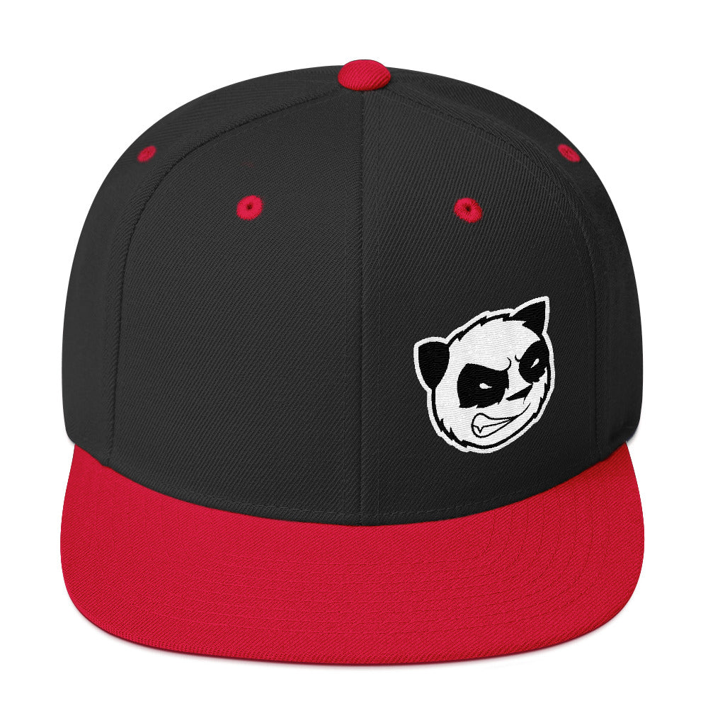 Angry Panda Snapback Hat