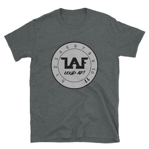 LAF - Lange Audio Fabrication Loud AF Grey Logo T-Shirt