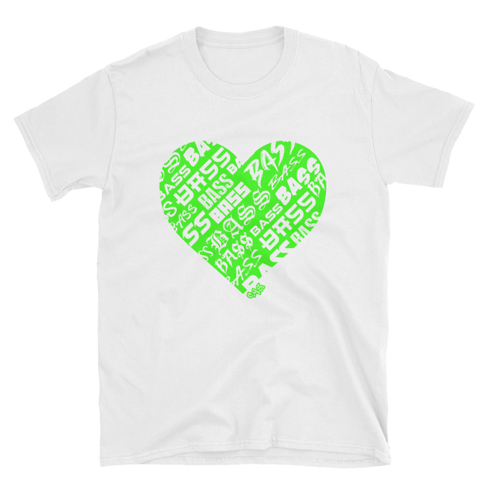 Car Audio Swag Bassheart Tee (Neon Green)