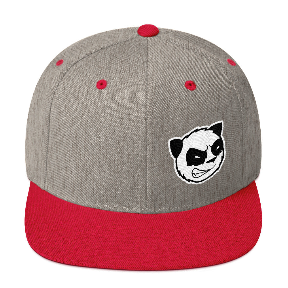 Angry Panda Snapback Hat