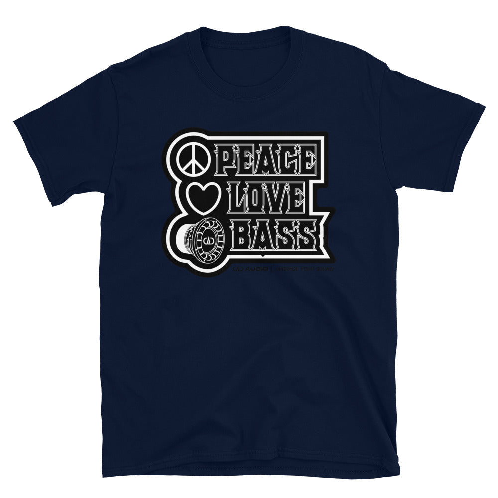 DD Audio -OG  Peace Love Bass T-Shirt