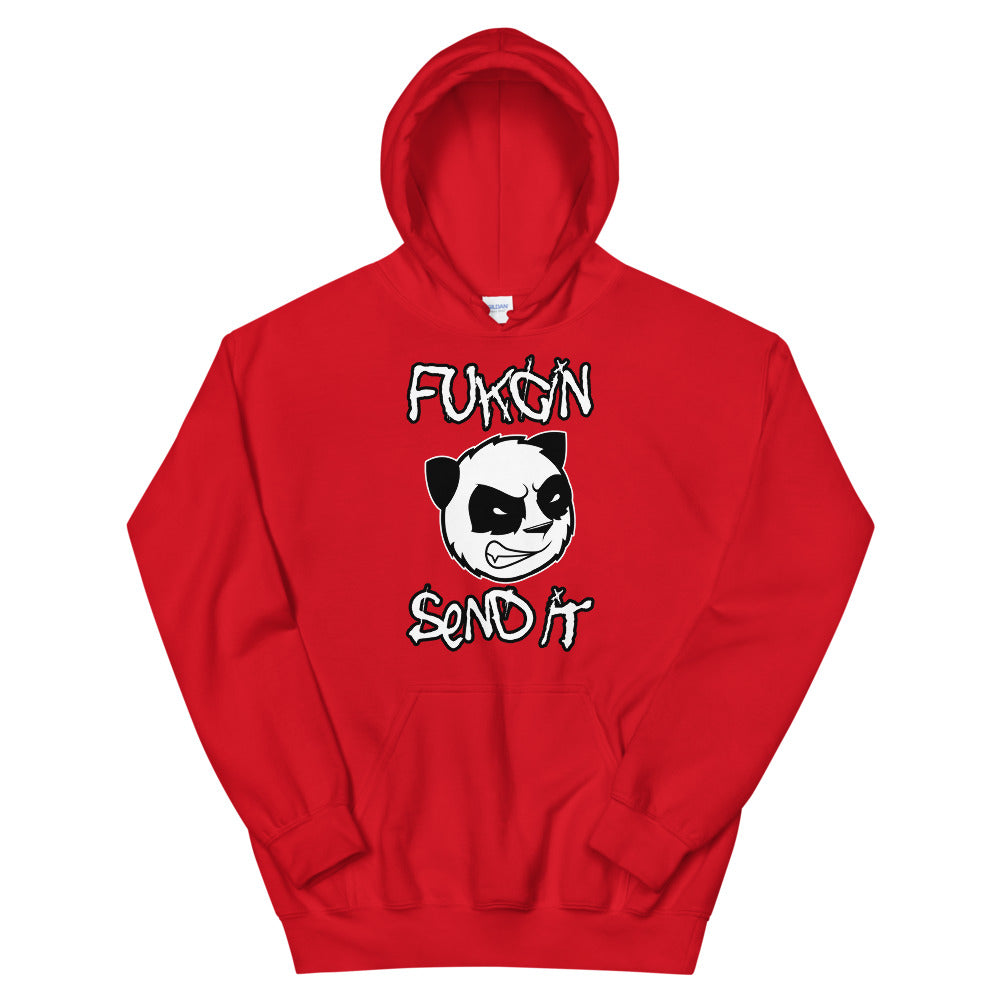 Slam Panda Fuckin Send it Hoodie (Front Only)