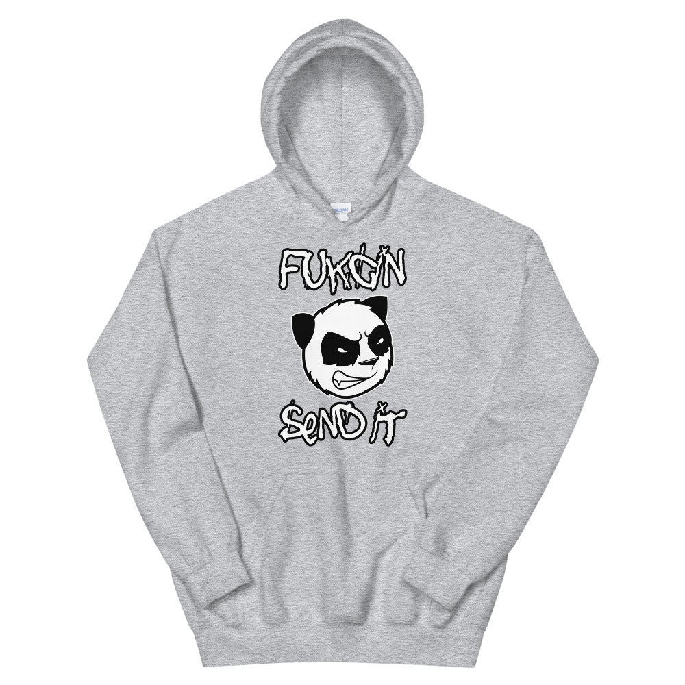 Slam Panda Fuckin Send it Hoodie (Front Only)