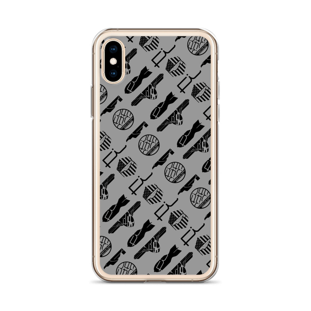 Fi ALL Logo iPhone Case (Silver/Grey)