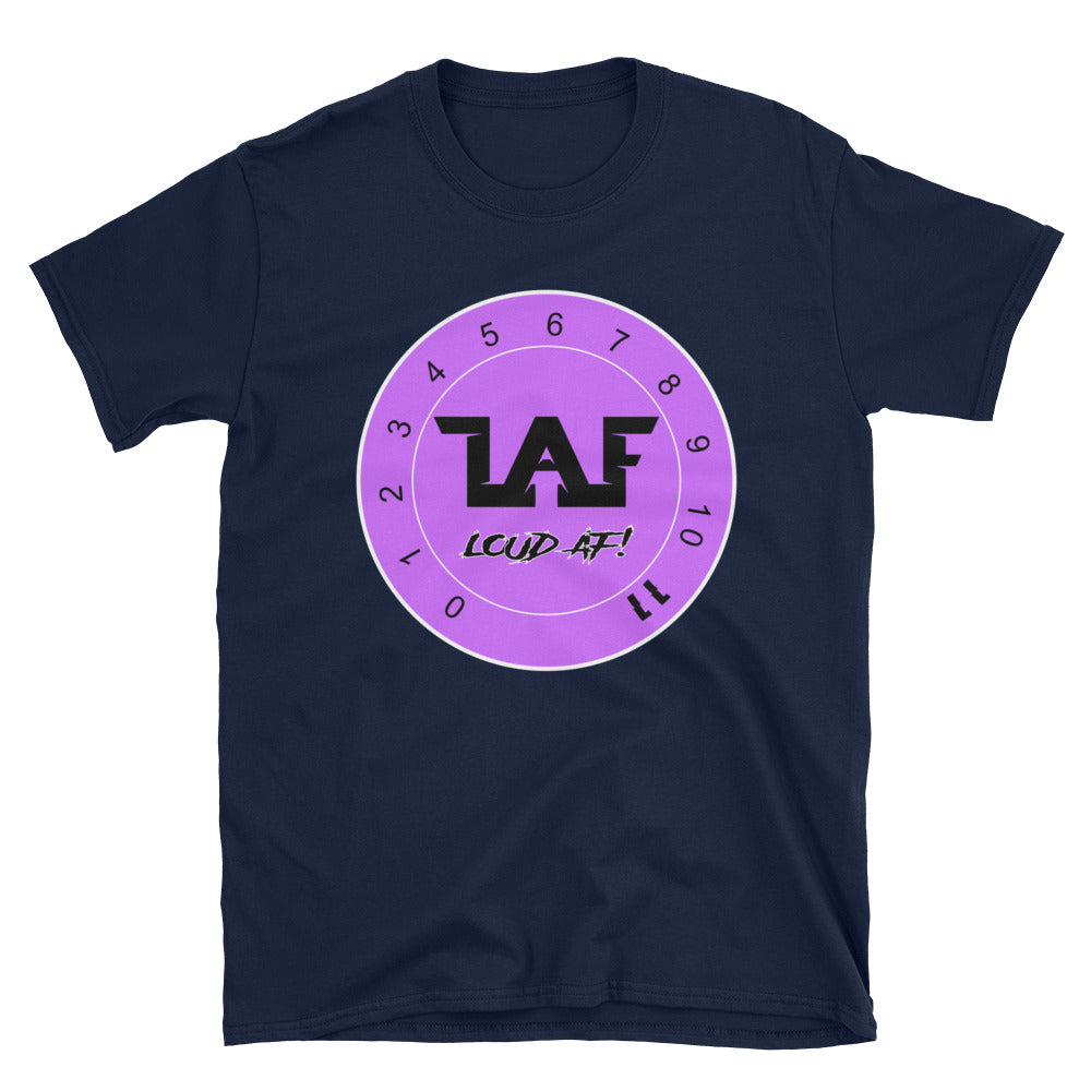LAF - Lange Audio Fabrication Loud AF Purple Logo T-Shirt