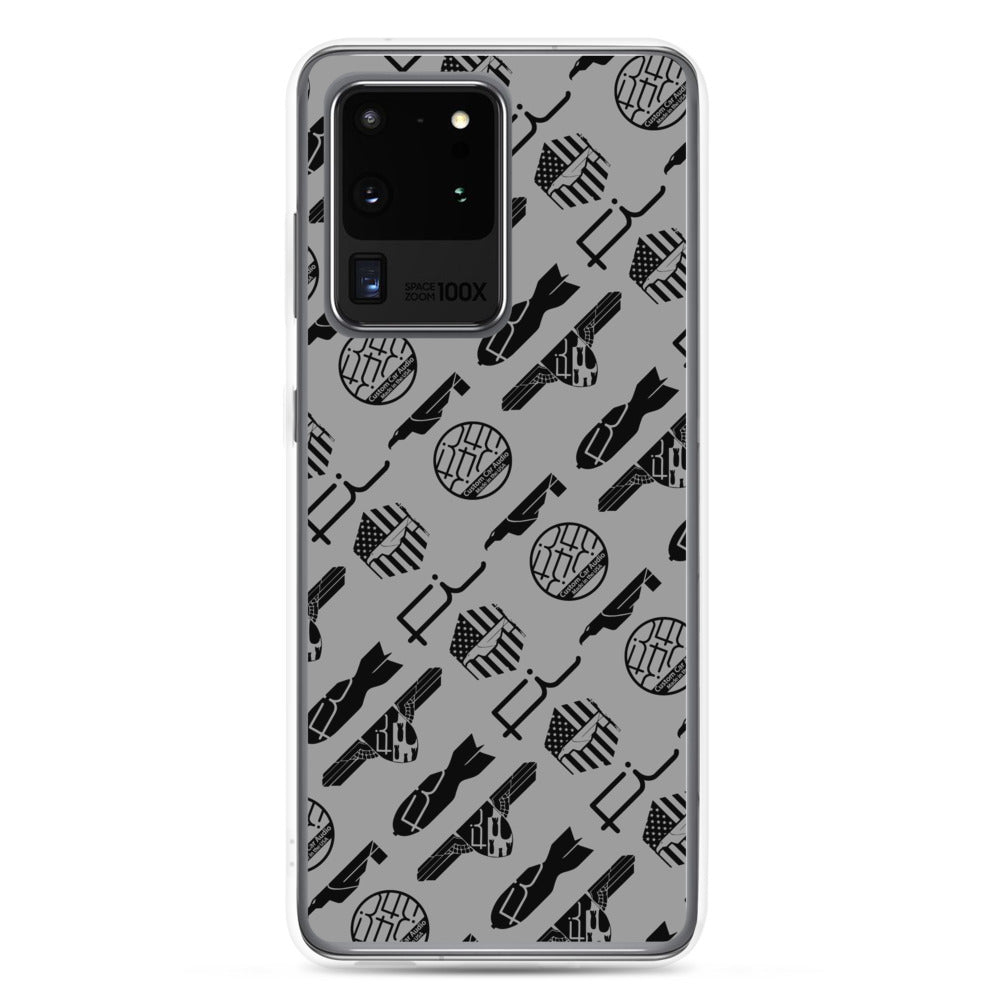 FI ALL Logo Samsung Case (SIlver/Grey)