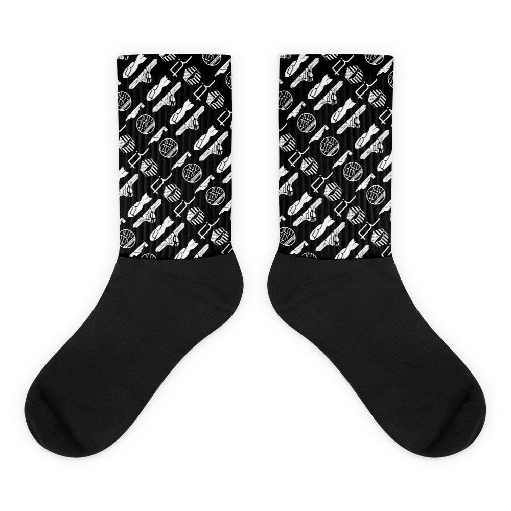 Fi ALL Logo Socks (Black)