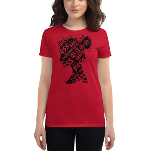 Bass Head Girl Ladies Cut Tee