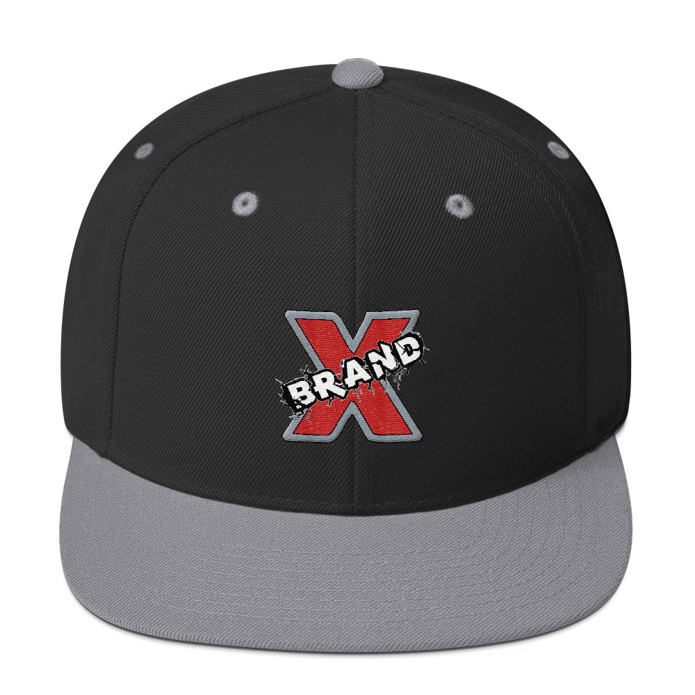 BRAND X Snapback Flat Bill Hat