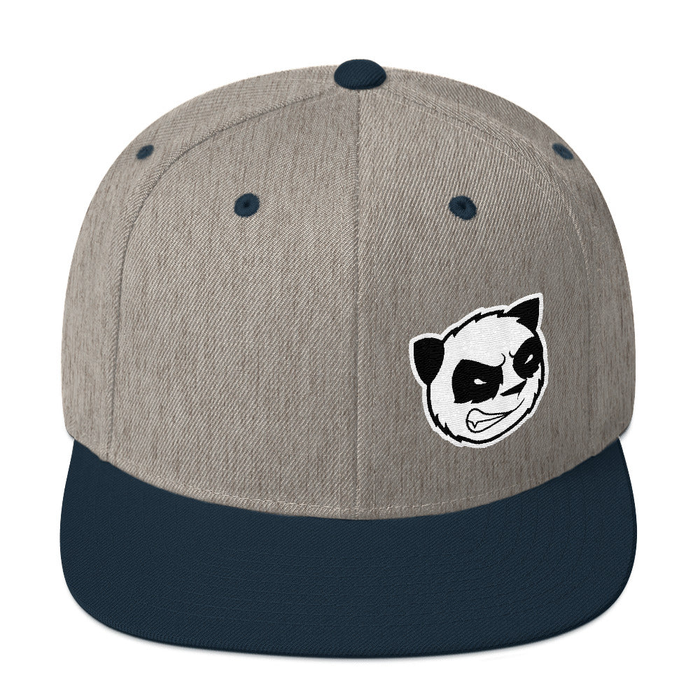 Angry Panda Snapback Hat