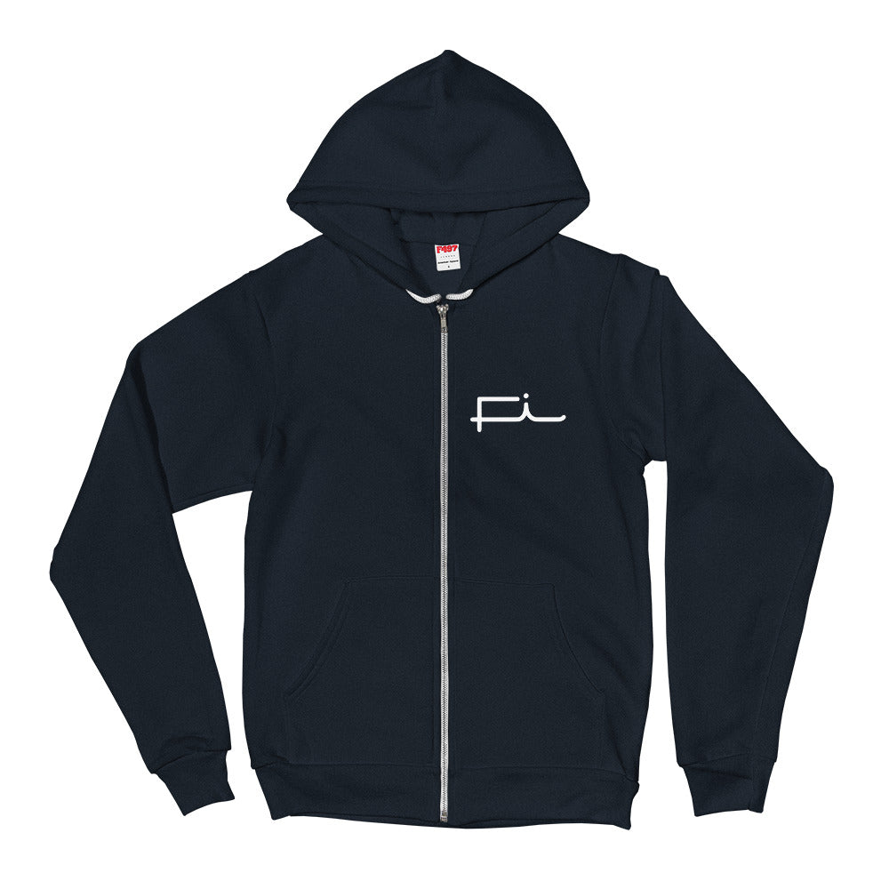 Fi Flag Full Zip Hoodie sweater