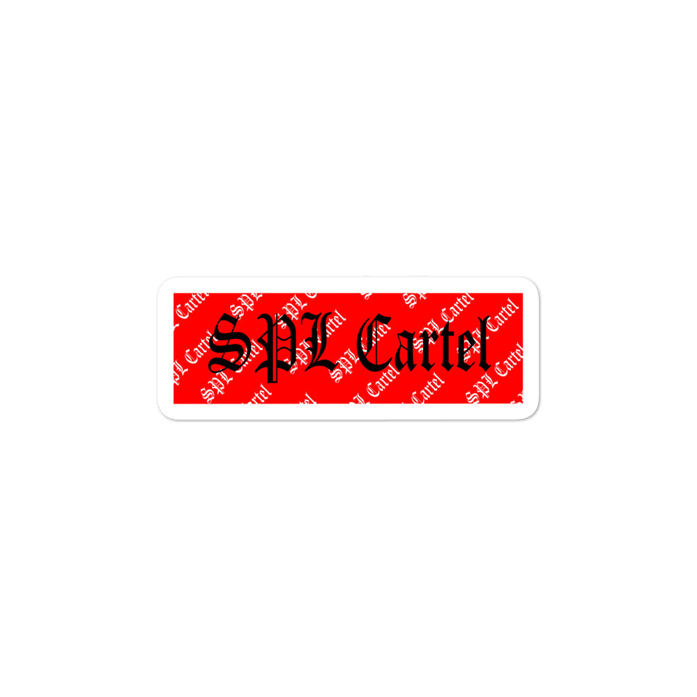 SPL Cartel Rect Bubble-free stickers