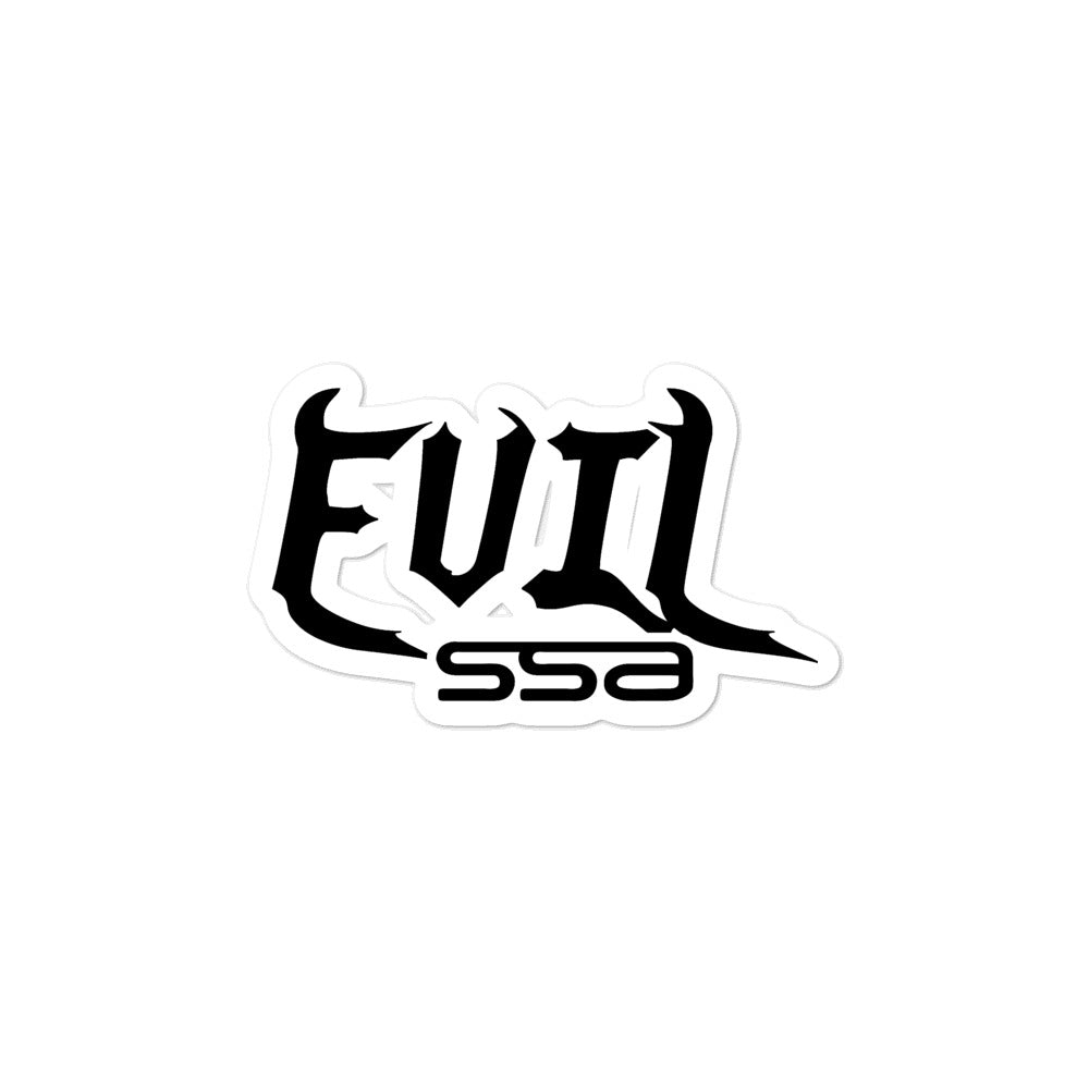 SSA EVIL Bubble-free stickers