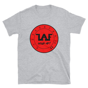 LAF - Lange Audio Fabrication Loud AF Red Logo T-Shirt