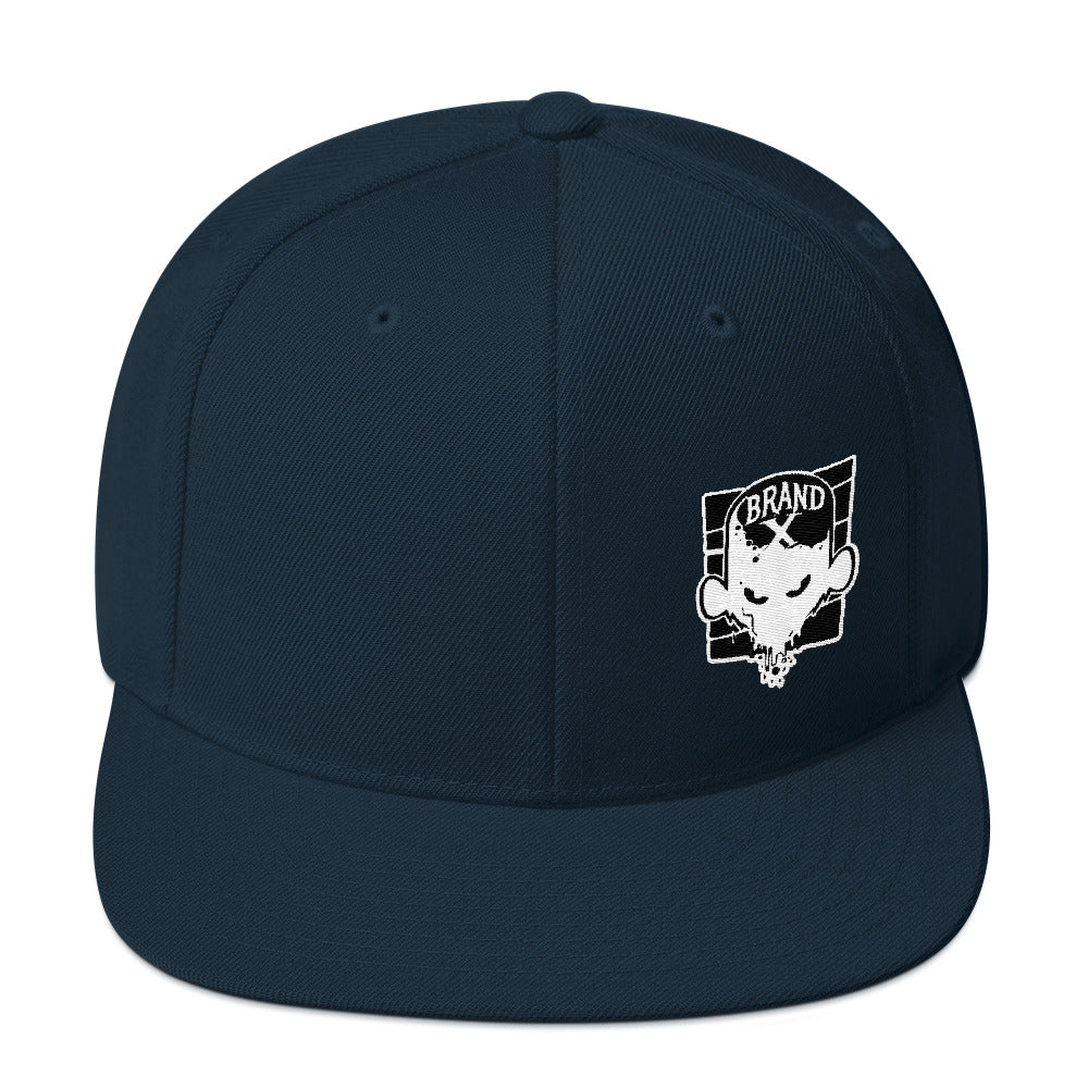 Brand X Face Snapback Hat