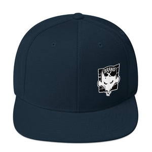 Brand X Face Snapback Hat