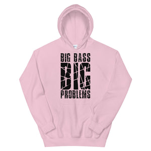 Big Bass Big Problems Hoodie (Black/White)