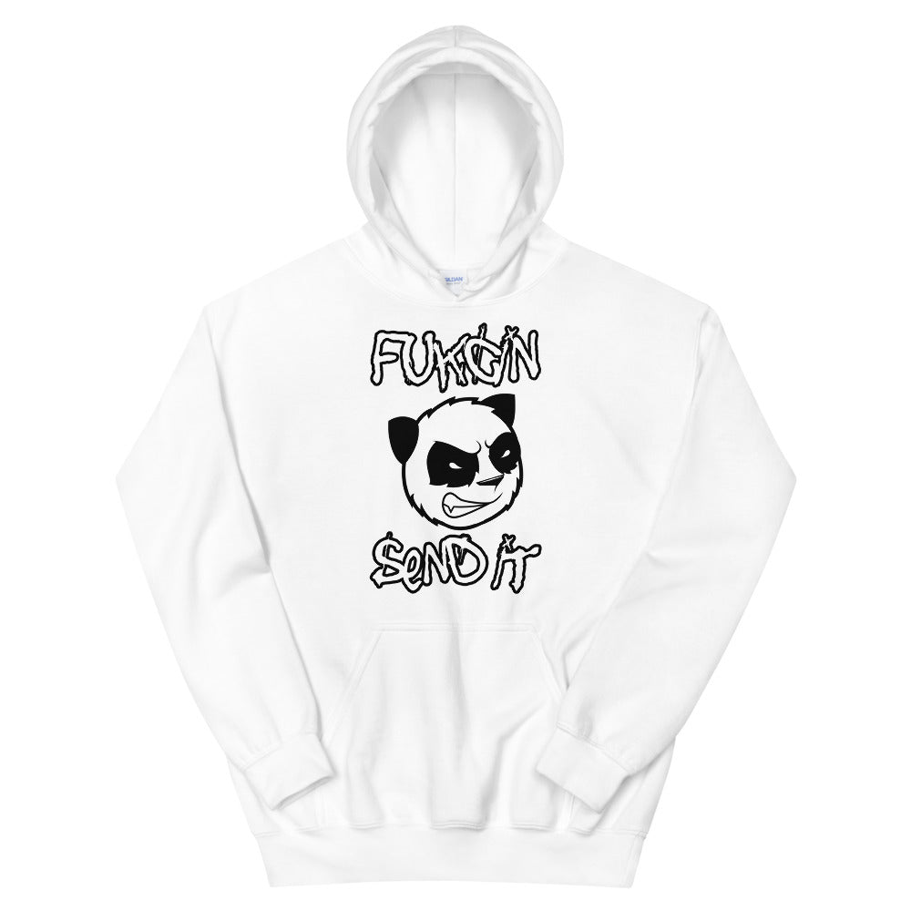 Slam Panda Fuckin Send it Hoodie (Front Only)