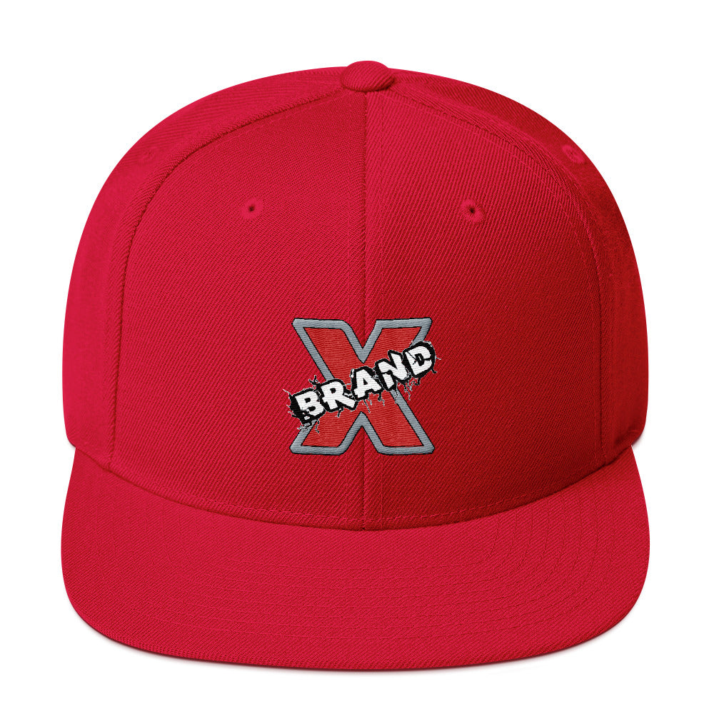 BRAND X Snapback Flat Bill Hat