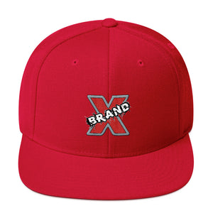BRAND X Snapback Flat Bill Hat