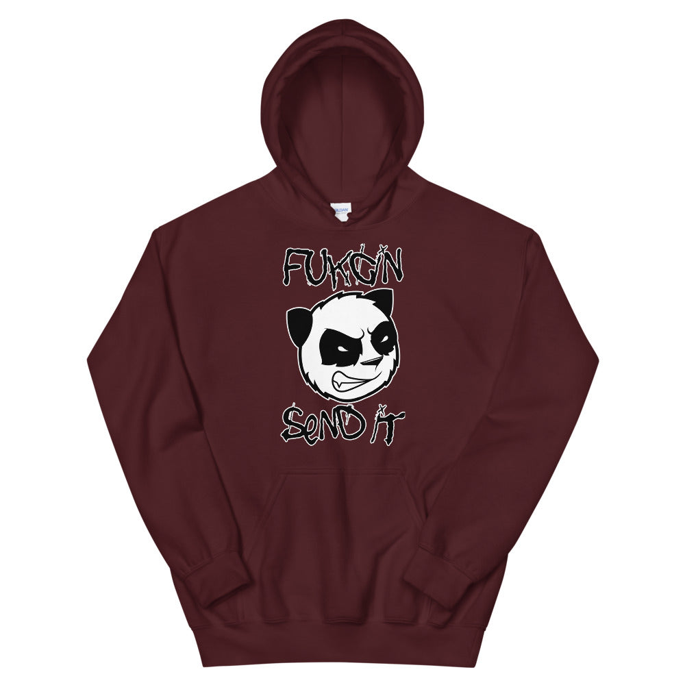 Slam Panda Fuckin Send it Hoodie (Front Only)
