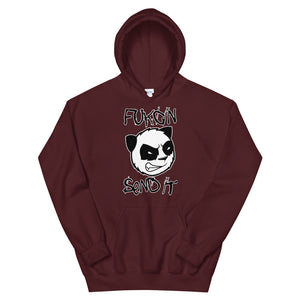 Slam Panda Fuckin Send it Hoodie (Front Only)