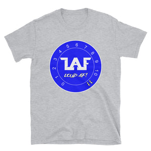 LAF - Lange Audio Fabrication Loud AF Blue Logo T-Shirt