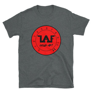 LAF - Lange Audio Fabrication Loud AF Red Logo T-Shirt